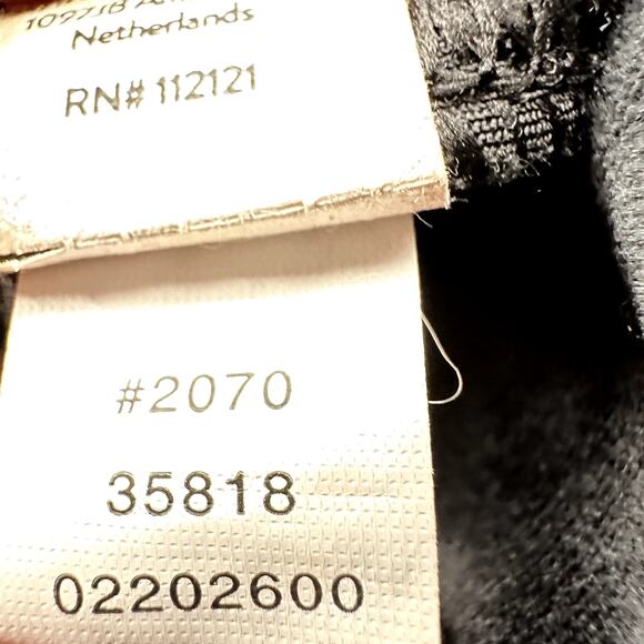 Spanx Ready-To-Wow! Velvet Leggings High Waisted Stretch Slim Fit Black Large - Picture 6 of 7